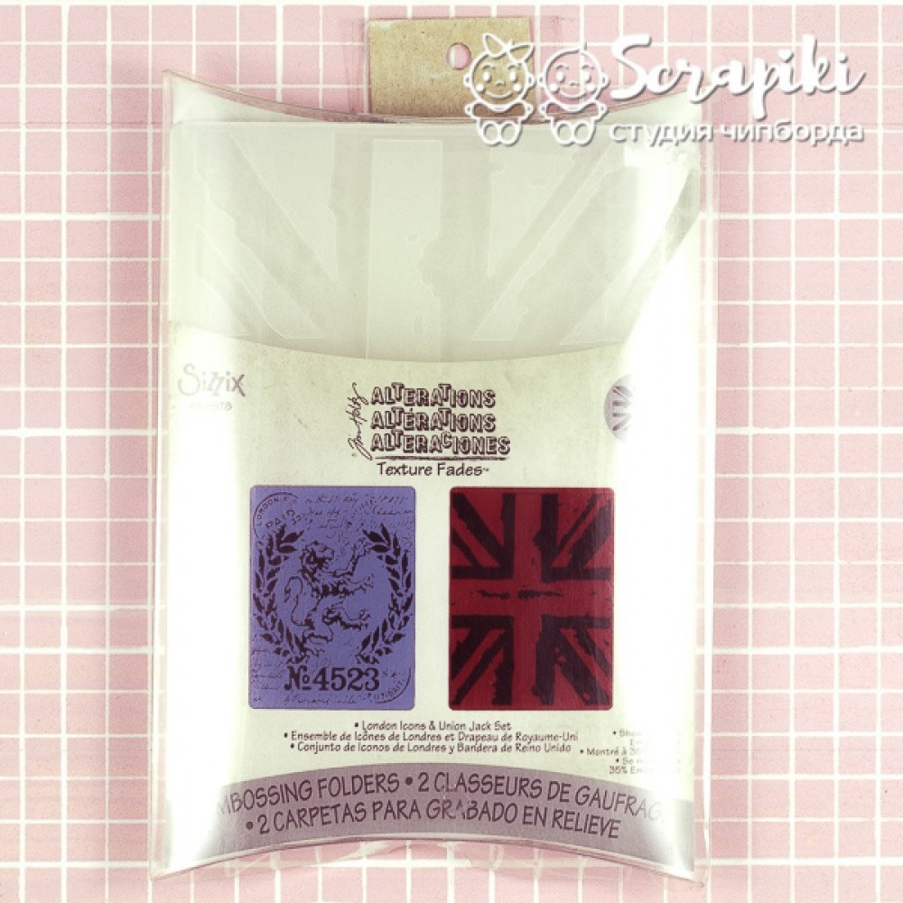 2602MC, Папка для  тиснения Tim Holtz